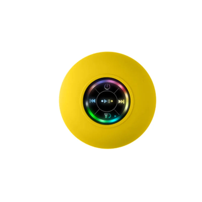 Experience Ultimate Sound with Our Vibrant Waterproof Bluetooth Shower Speaker - Suction Cup & LED Lights for Unmatched Portability