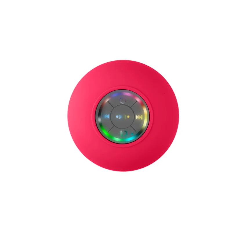 Experience Ultimate Sound with Our Vibrant Waterproof Bluetooth Shower Speaker - Suction Cup & LED Lights for Unmatched Portability